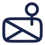 Point On Map Perspective SVG Icon